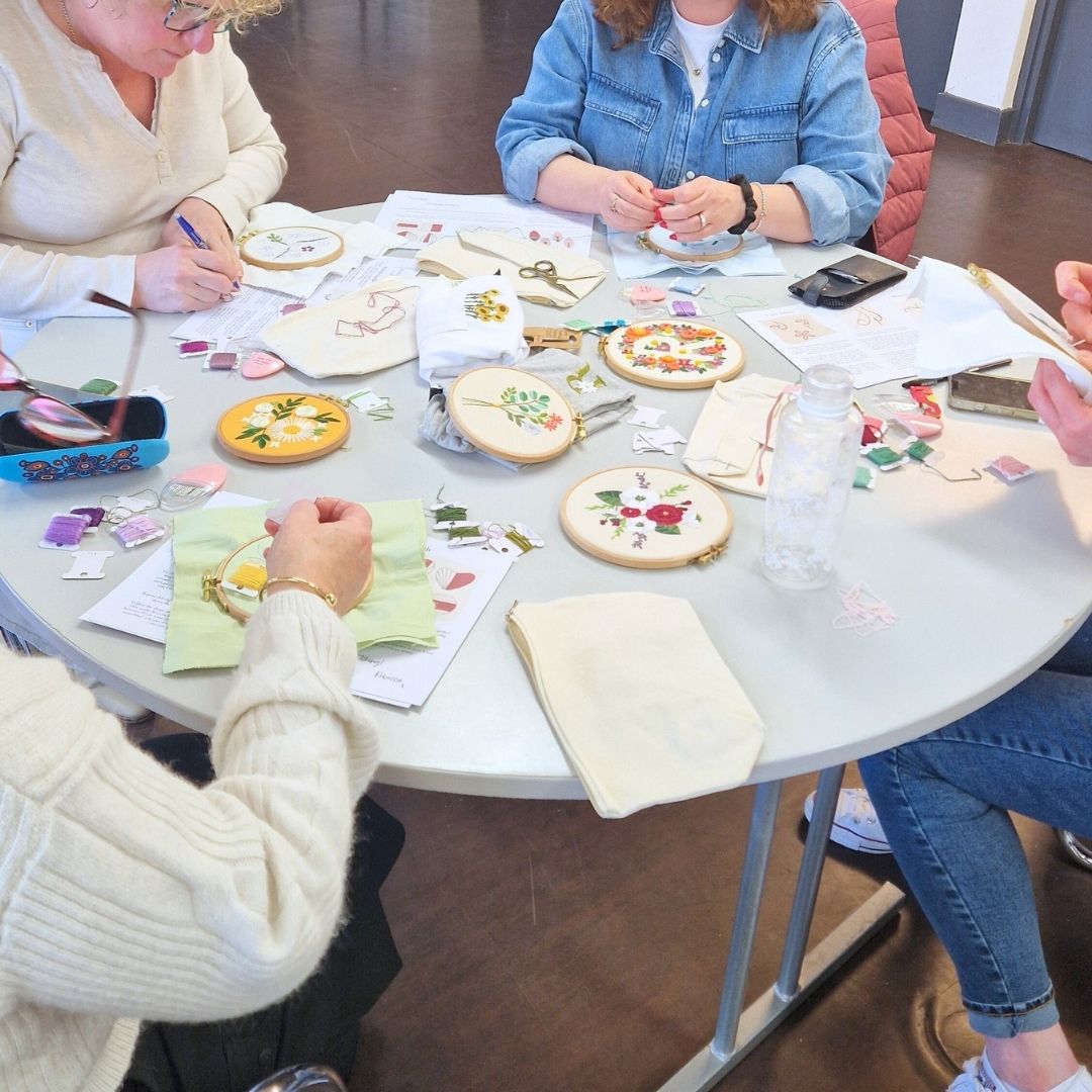 Floral Hand Embroidery Workshop - Sat 7th February 2026