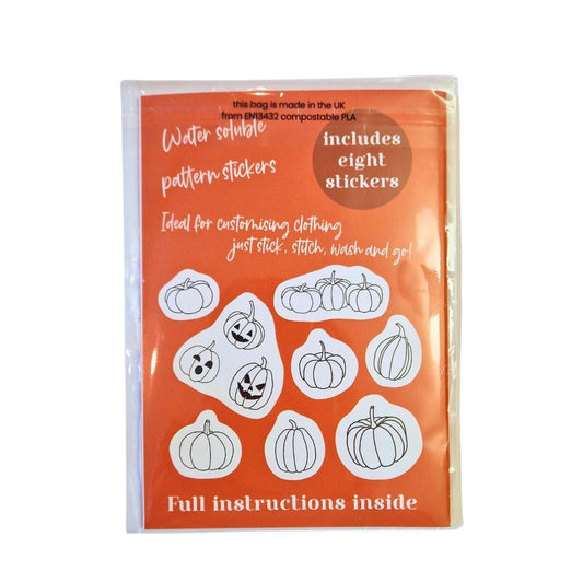 Spooky Pumpkins Stick & Stitch