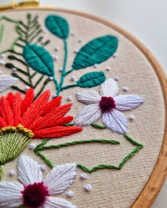 Festive Foliage Embroidery Workshop at Wemyss School of Needlework