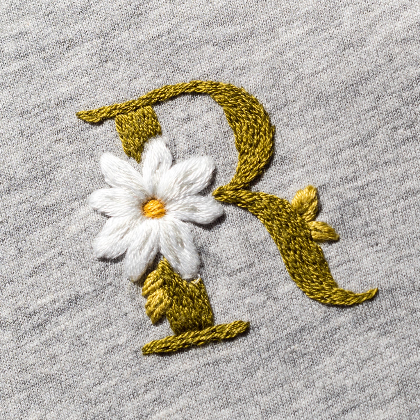 Monogram Blooms Stick & Stitch Embroidery Patterns