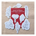 Autumn Leaves Stick & Stitch Embroidery Patterns