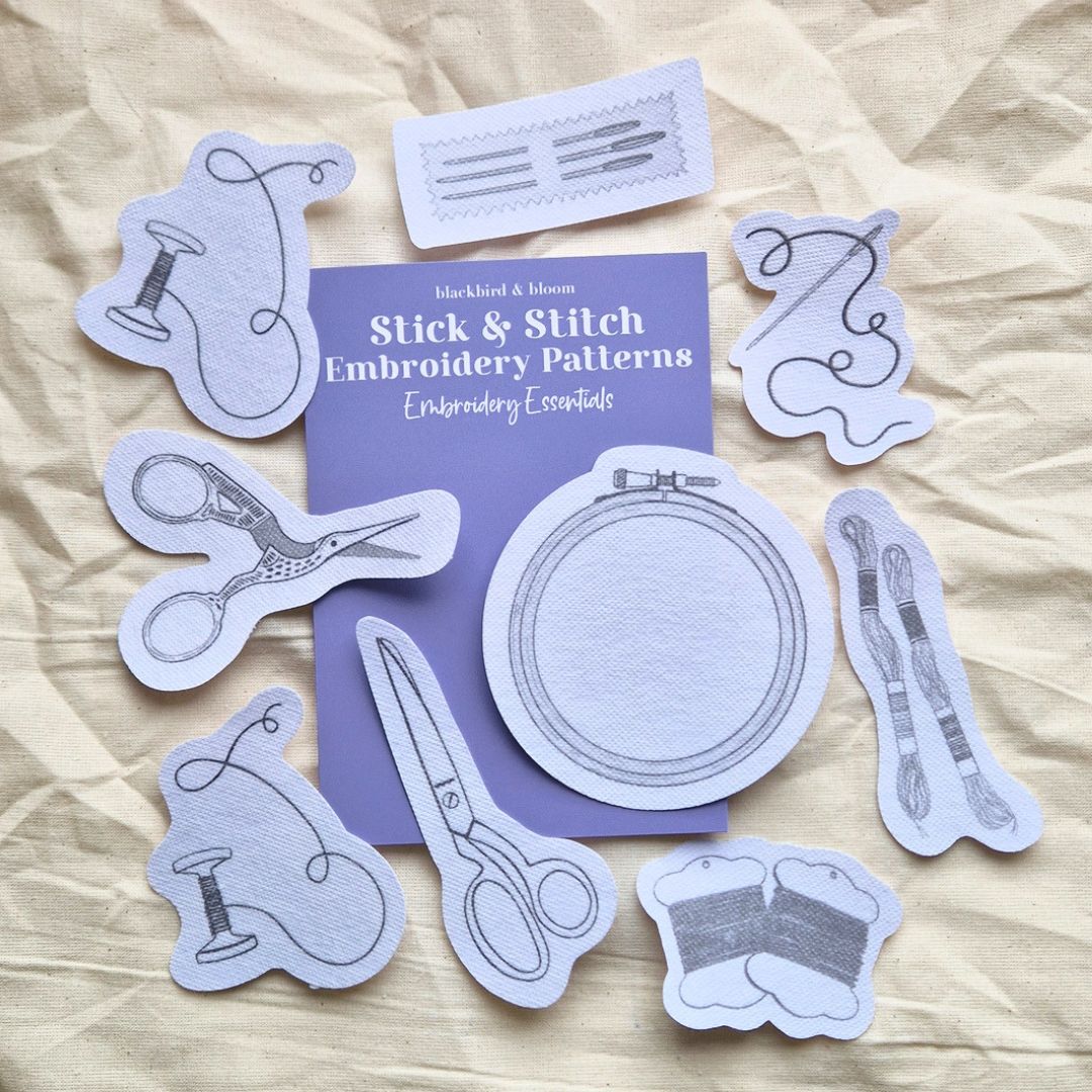 Embroidery Essentials Stick & Stitch Embroidery Patterns