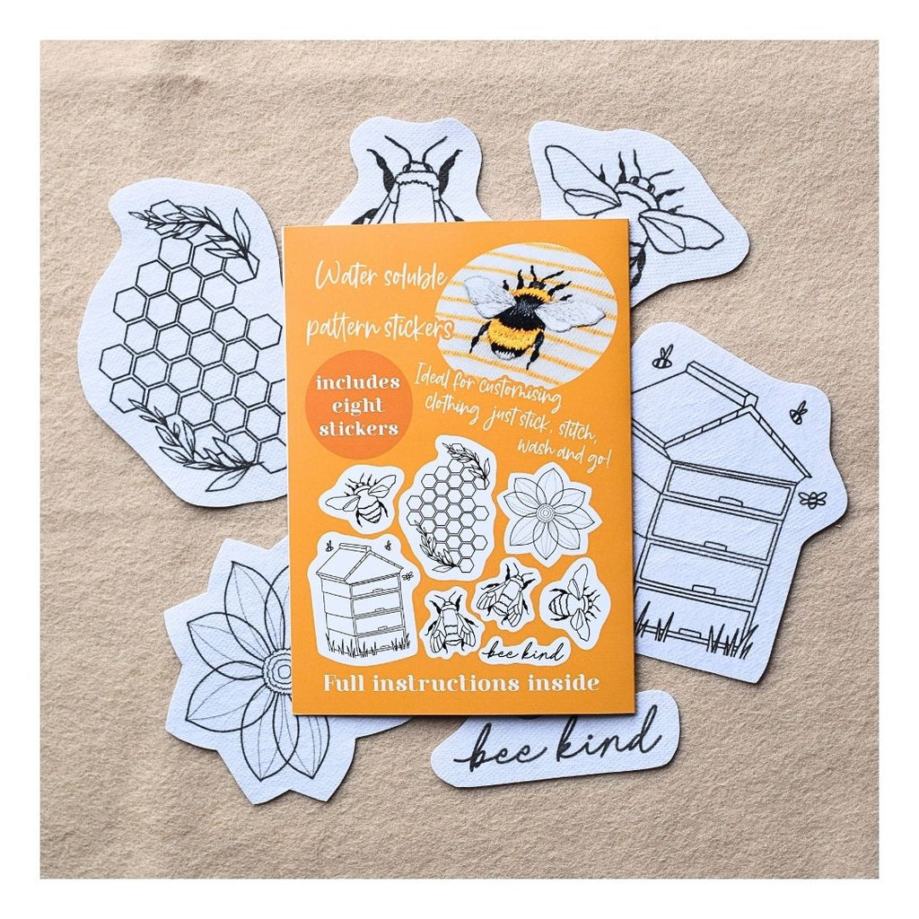 Bestselling Bundle! - Beautiful Blooms & Sweet Honeybee Stick & Stitch Patterns