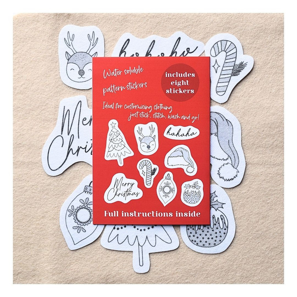 Classic Christmas Stick & Stitch Embroidery Patterns