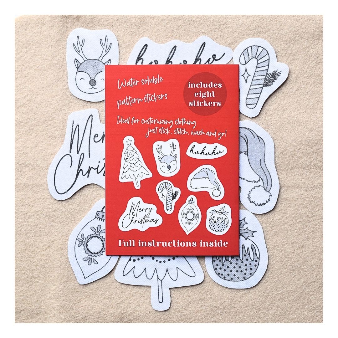 Classic Christmas Stick & Stitch Embroidery Patterns