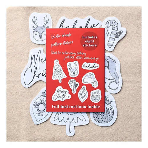 Classic Christmas Stick & Stitch Embroidery Patterns