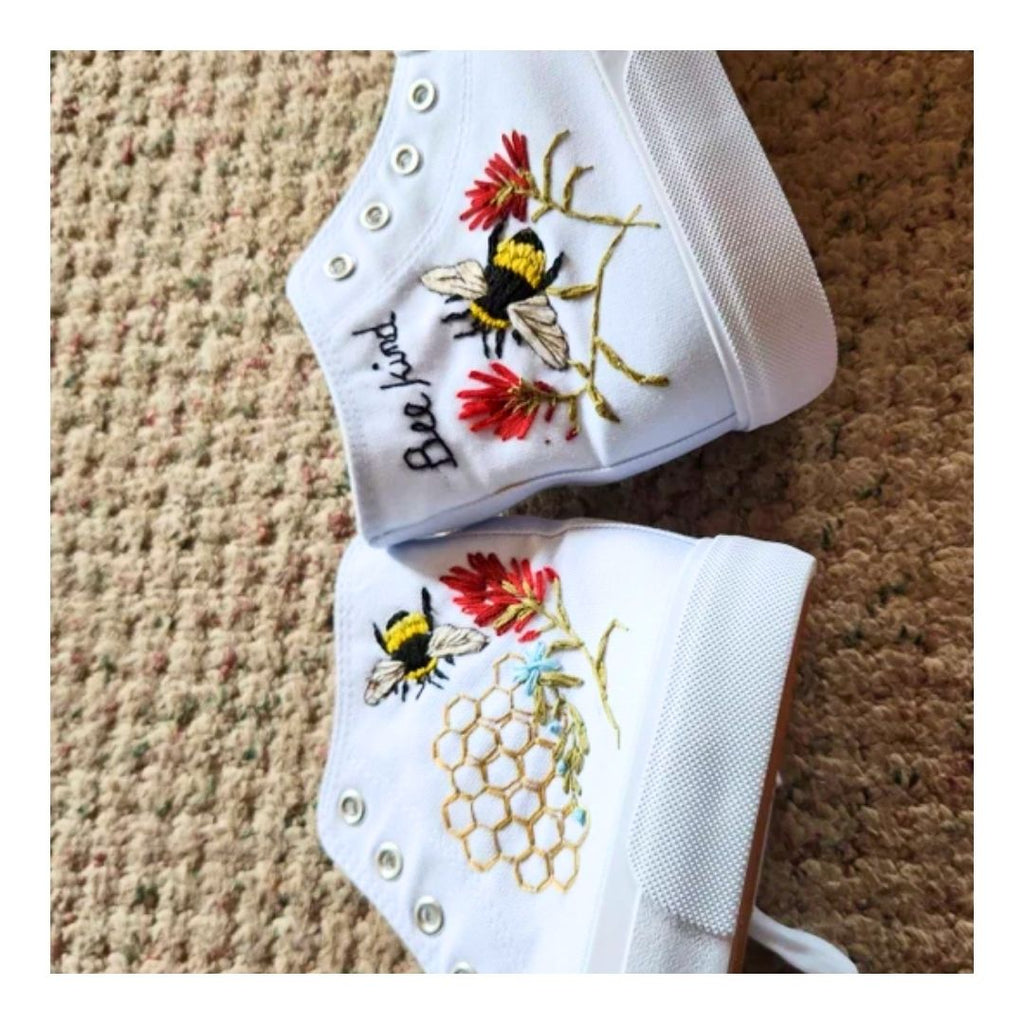 Sweet Honeybee Stick & Stitch Embroidery Patterns
