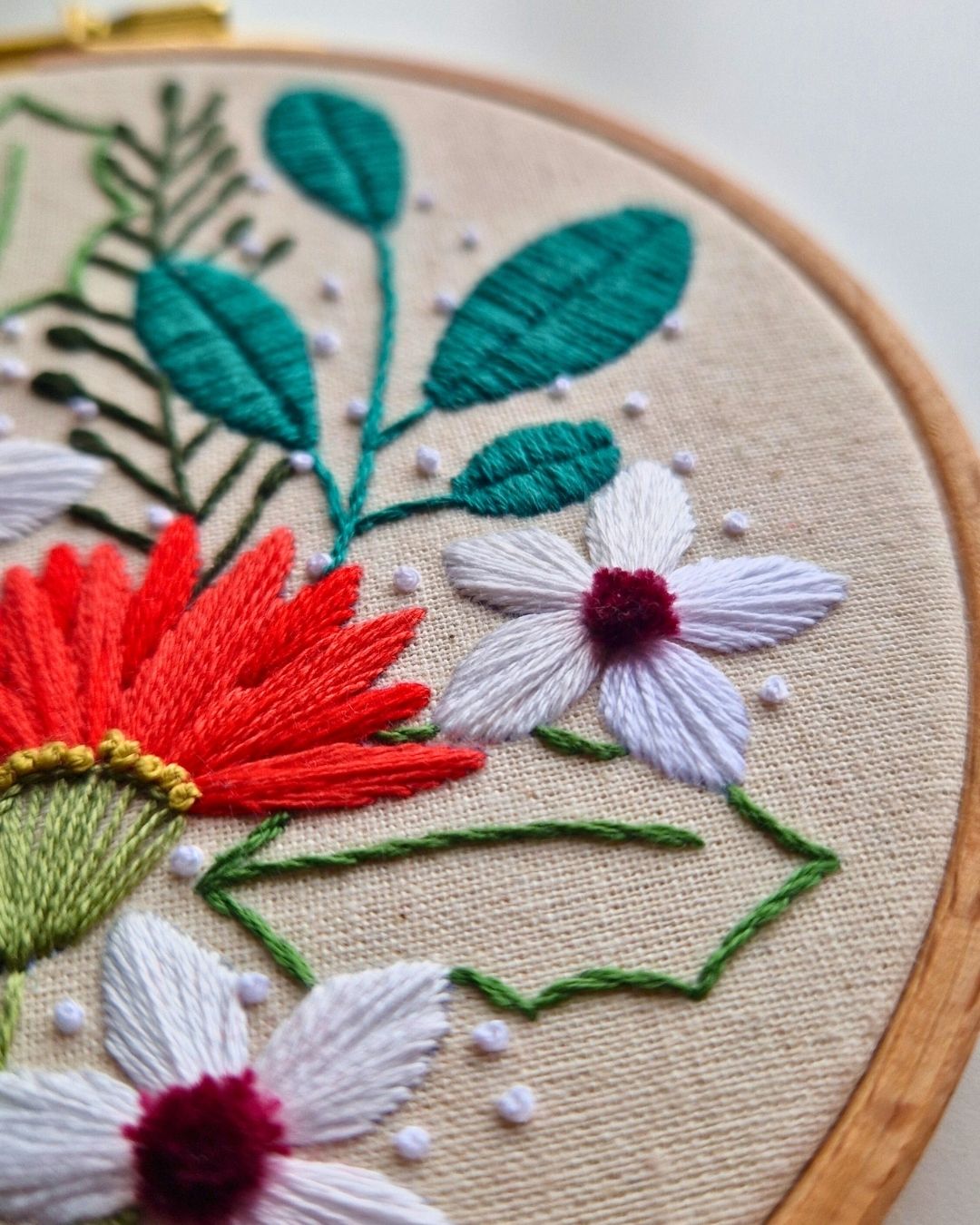 Festive Foliage Embroidery Workshop at Wemyss School of Needlework